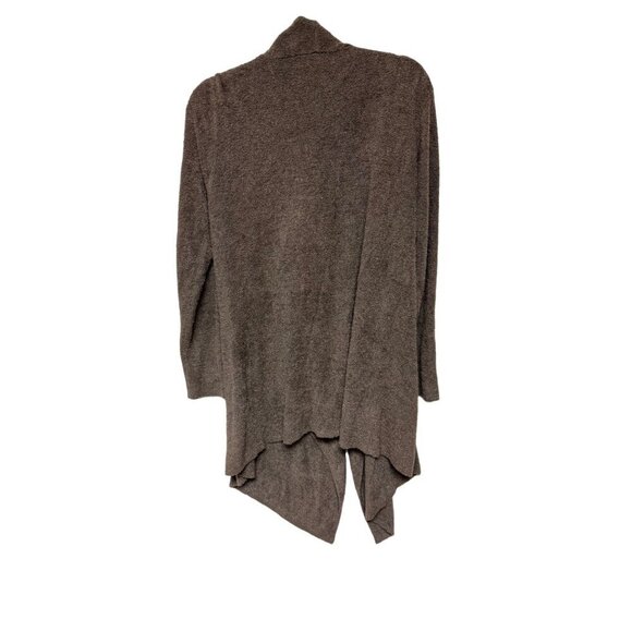 Barefoot Dream Brown High Low Bamboo Blend Chic Lite Knit Cardigan Women L/XL - Picture 4 of 5